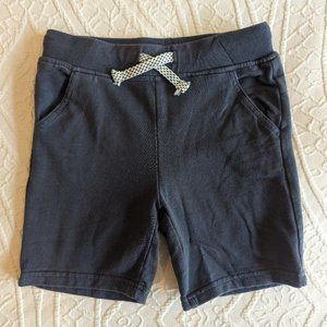 Dark blue drawstring sweatshorts size 3T